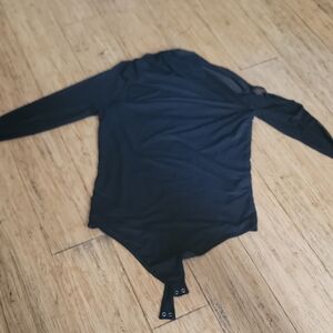 Abercrombie & Fitch Size Large Black Bodysuit